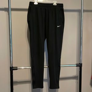 Womens Dri Fit Size L Black Nike Joggers